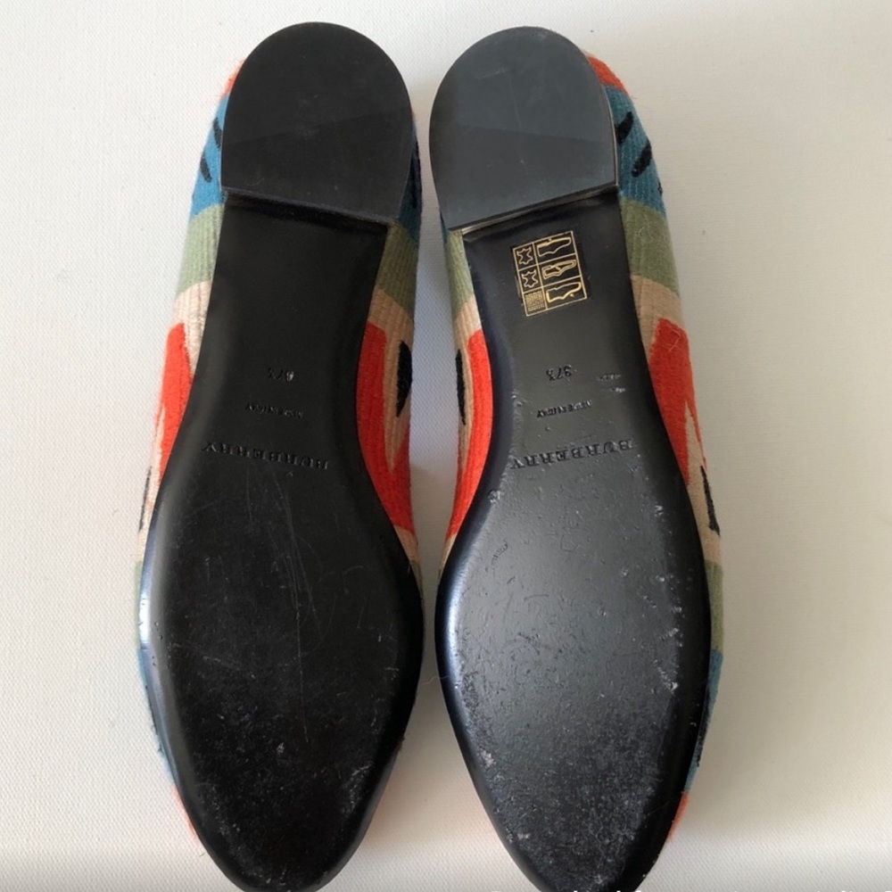 Burberry Multicolor Aztec Loafers - Picture 7 of 9